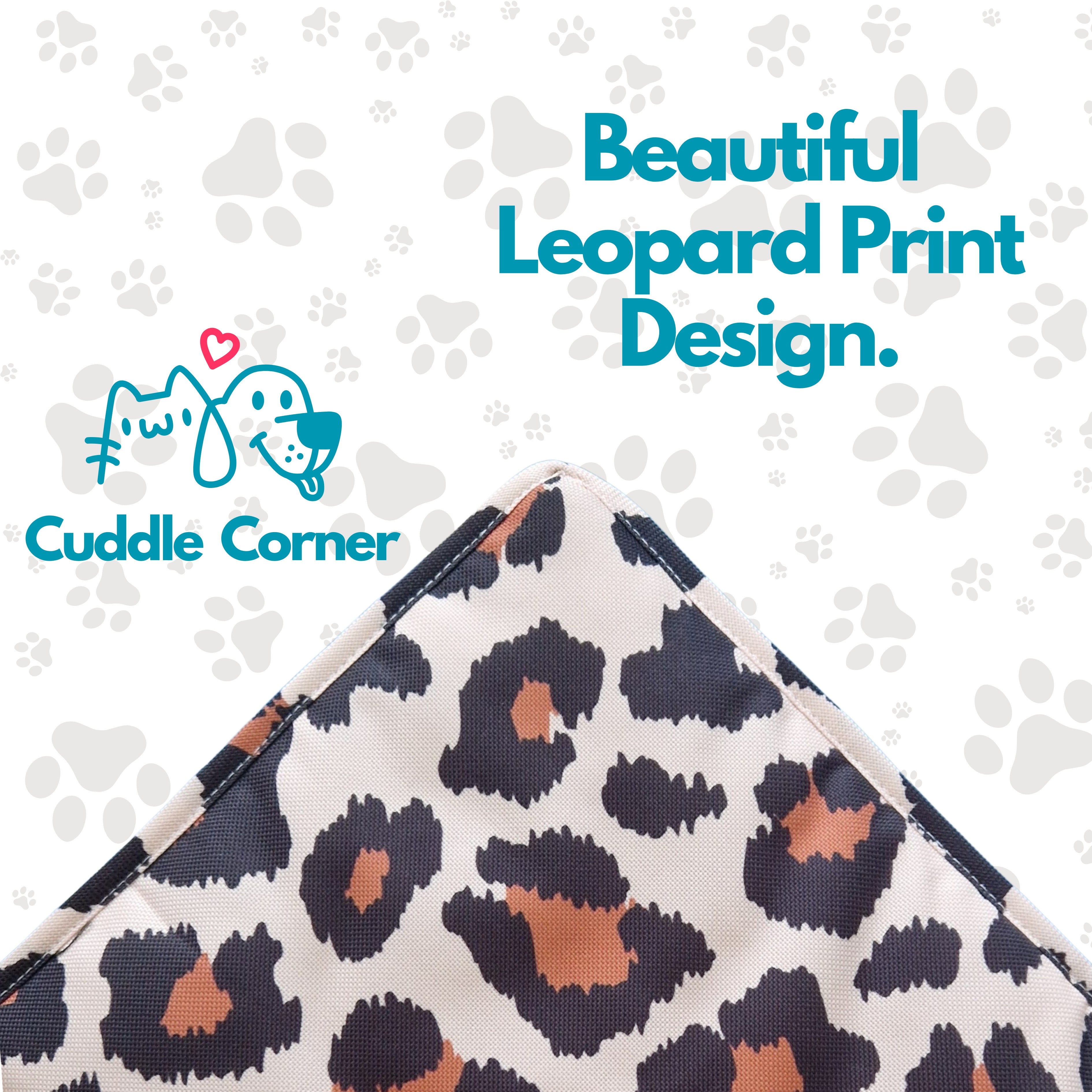 Cuddle Corner Dog Settle Mat / Travel Mat, 100×70cm, Non-Slip, Foldable, Washable Oxford Fabric with Carry Handle – Portable Dog Bed for Home, Crate, Car & Camping