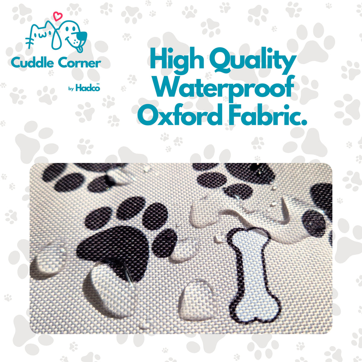 Cuddle Corner Dog Settle Mat / Travel Mat, 100×70cm, Non-Slip, Foldable, Washable Oxford Fabric with Carry Handle – Portable Dog Bed for Home, Crate, Car & Camping
