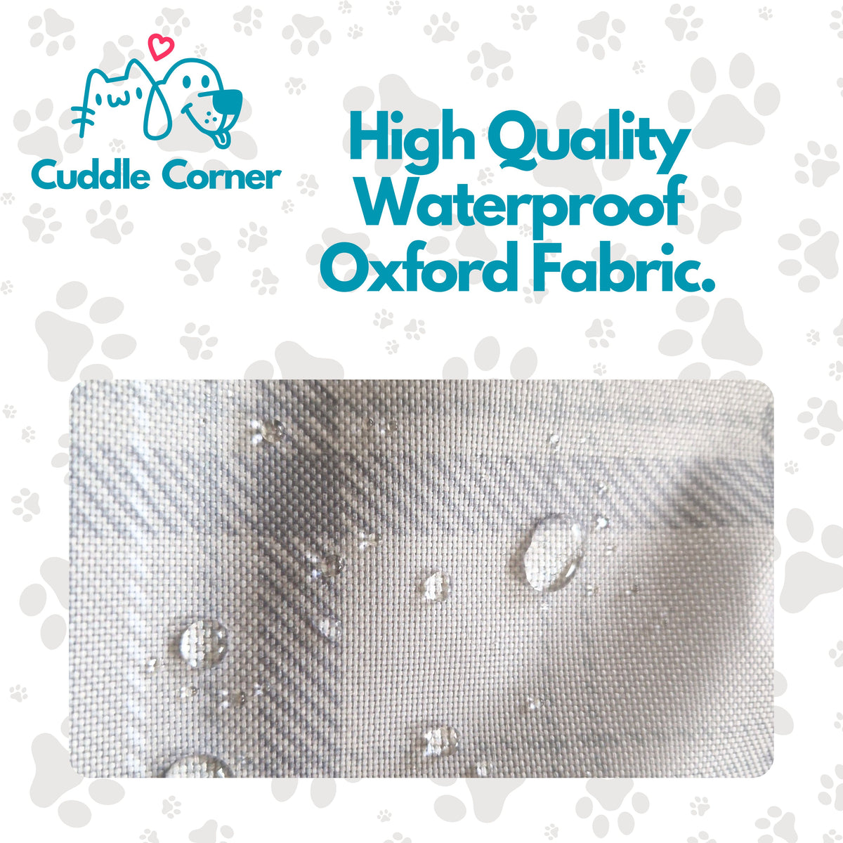 Cuddle Corner Dog Settle Mat / Travel Mat, 100×70cm, Non-Slip, Foldable, Washable Oxford Fabric with Carry Handle – Portable Dog Bed for Home, Crate, Car & Camping